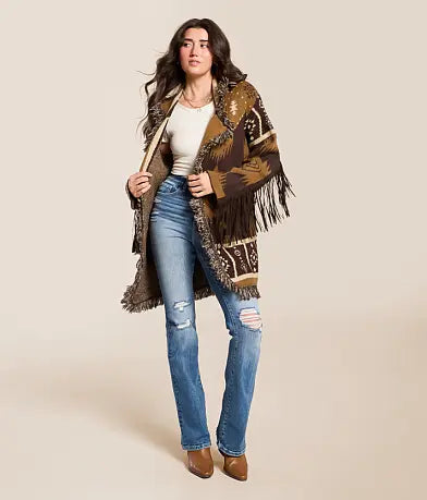 Western Fringe Cardigan