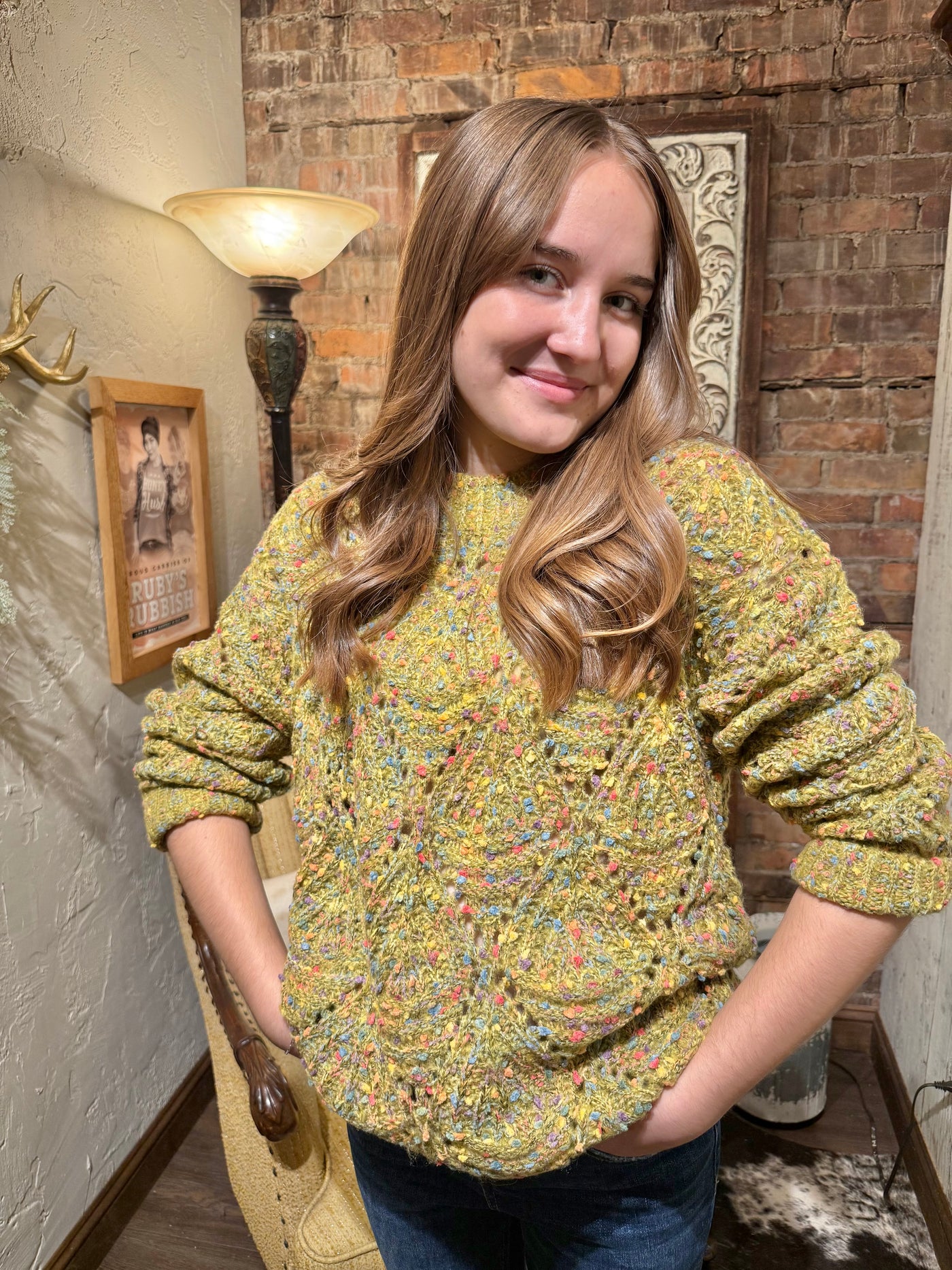 Bibi Speckled Sweater