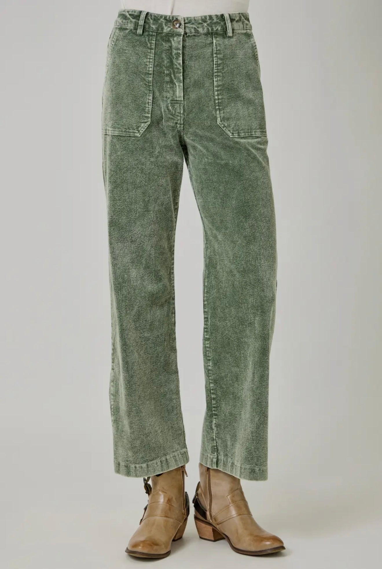 Washed Corduroy Trouser