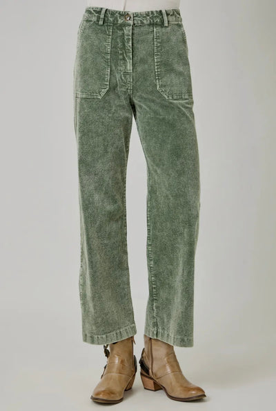 Washed Corduroy Trouser