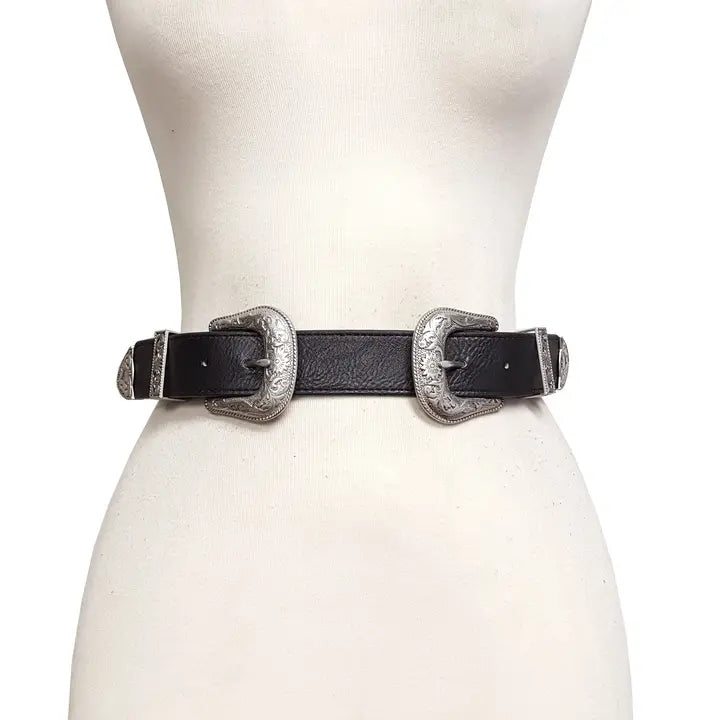 DOUBLE BUCKLE BELT