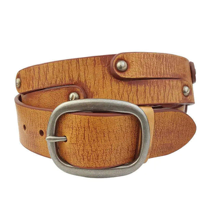 VINTAGE STUDDED JEAN BELT