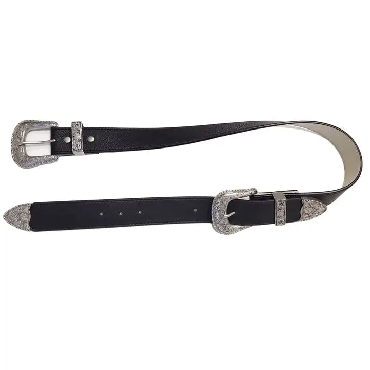 DOUBLE BUCKLE BELT