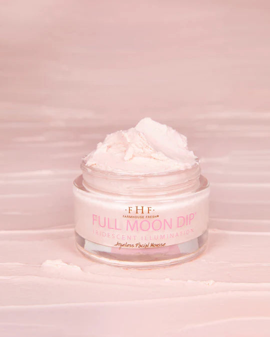 Full Moon Dip Iridescent facial Mousse