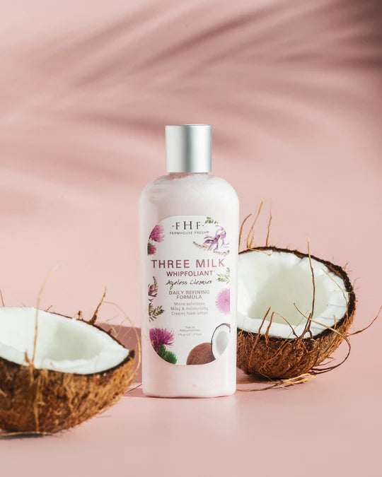 Three Milk Whipfoliant Cleanser