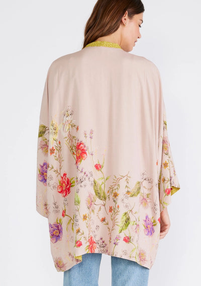 Olivia Reversible Floral Print Kimono