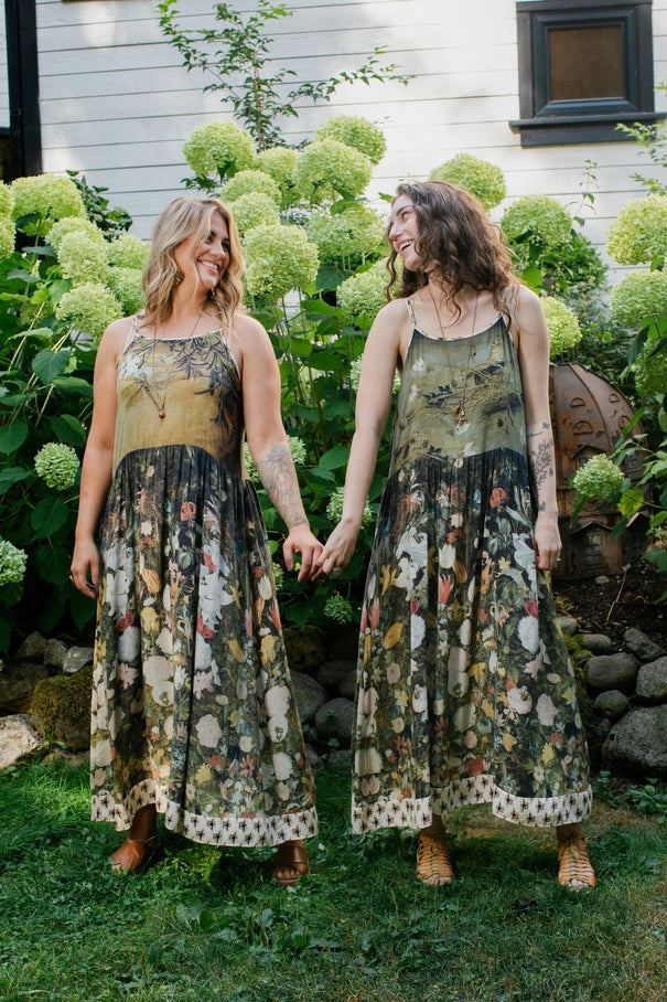 I Dream in Flowers Maxi Dress