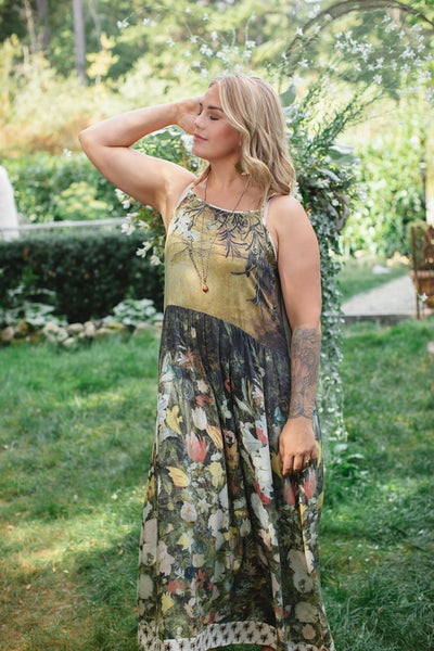 I Dream in Flowers Maxi Dress