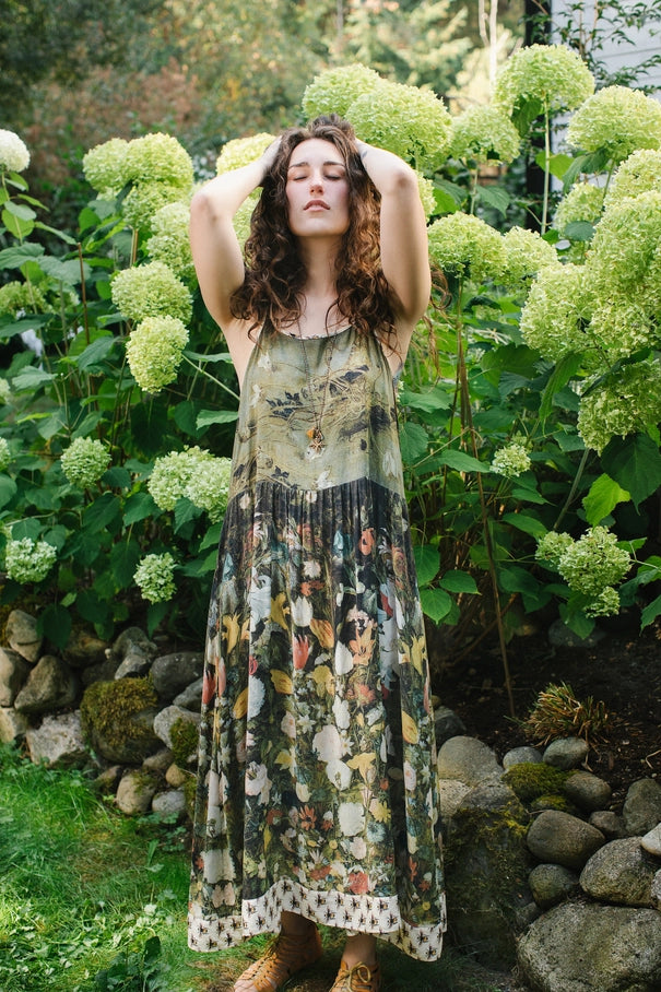 I Dream in Flowers Maxi Dress