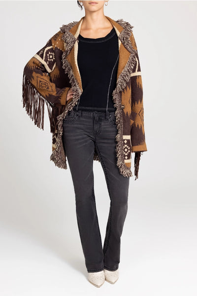 Western Fringe Cardigan