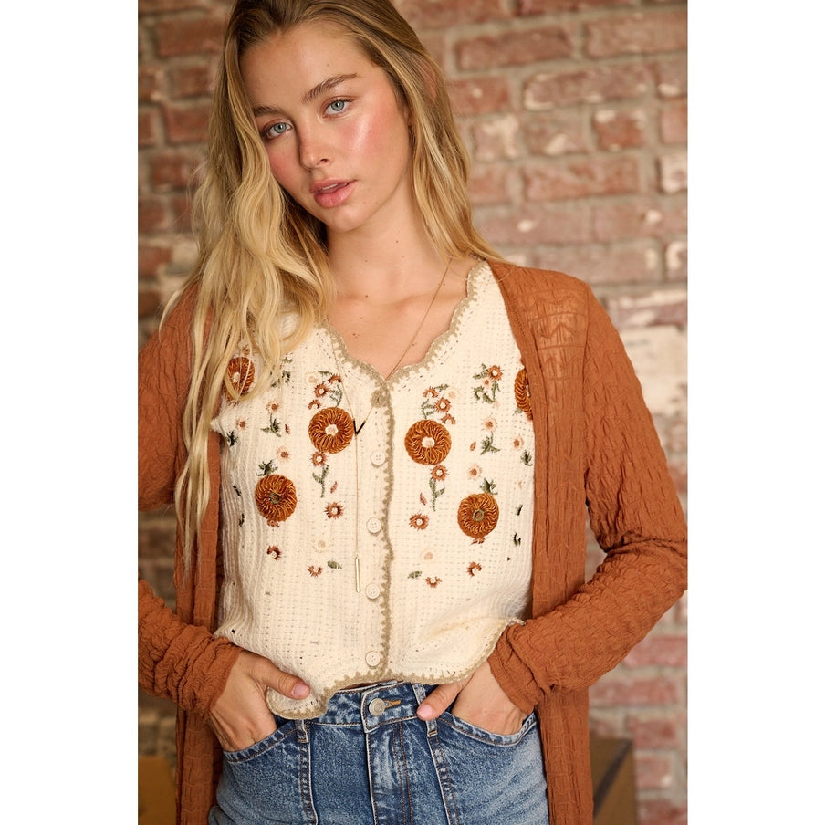 Lizbeth Crochet Sweater Vest