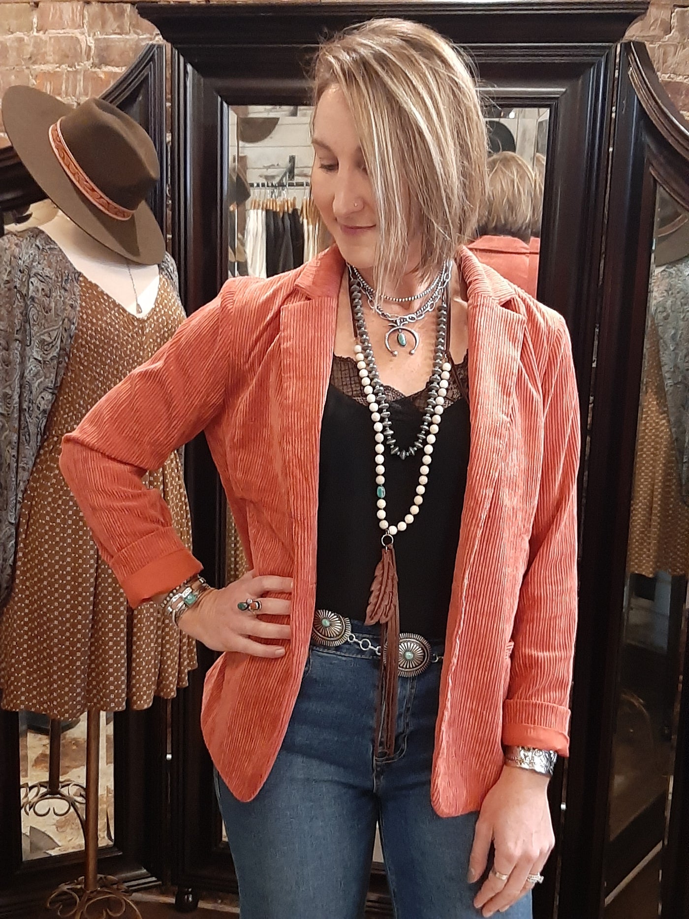 Ember Corduroy Blazer